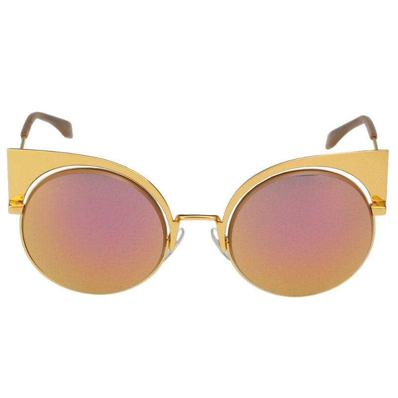 FENDI太陽眼鏡 (金色)-4