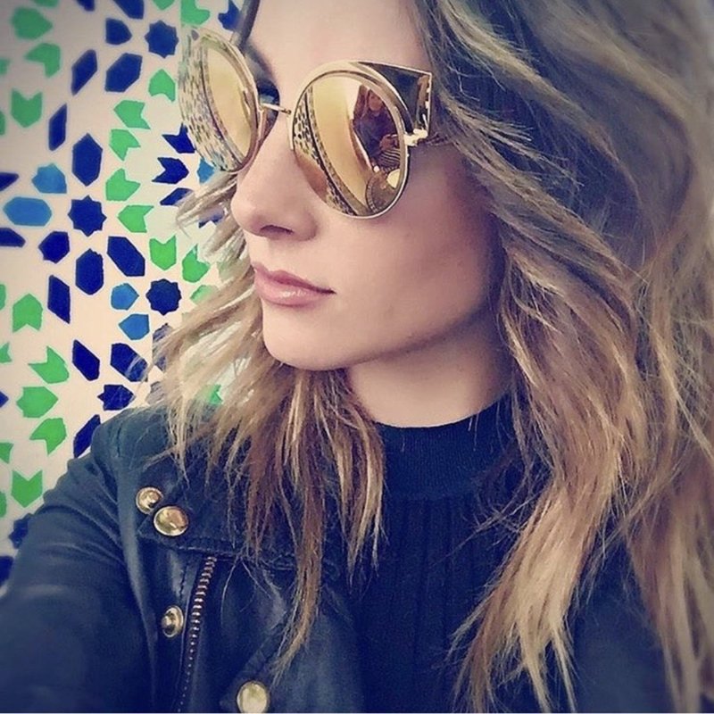 FENDI太陽眼鏡 (金色)-6