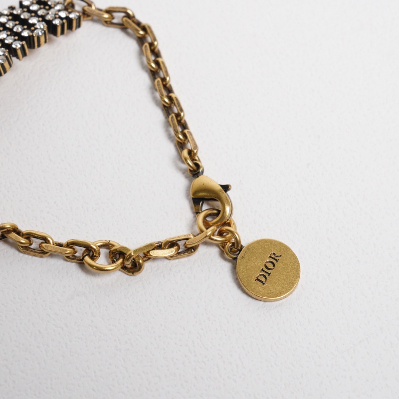 Dior 珍珠水鑽手鏈-2