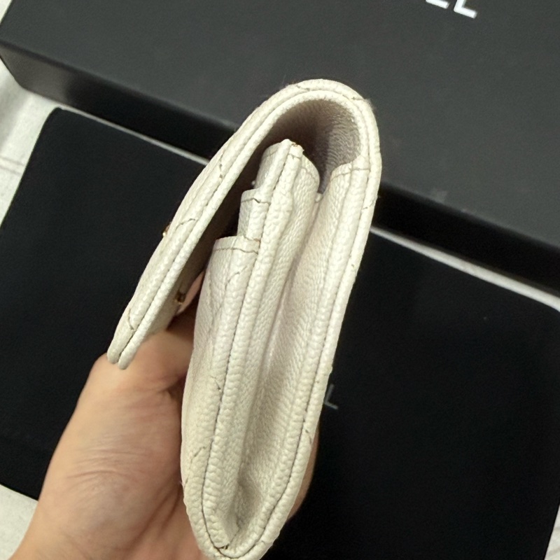 Chanel 白色中夾-1