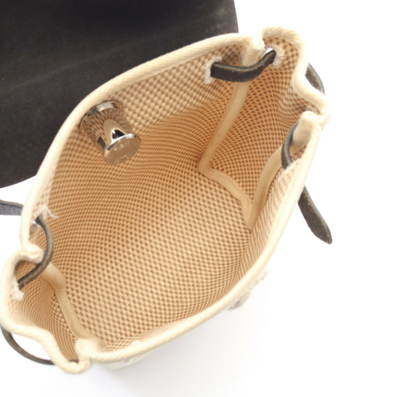 愛馬仕 Herbag TPM 肩挎包 H 041444CB 帆布 H Hunter 皮革 SHW-2