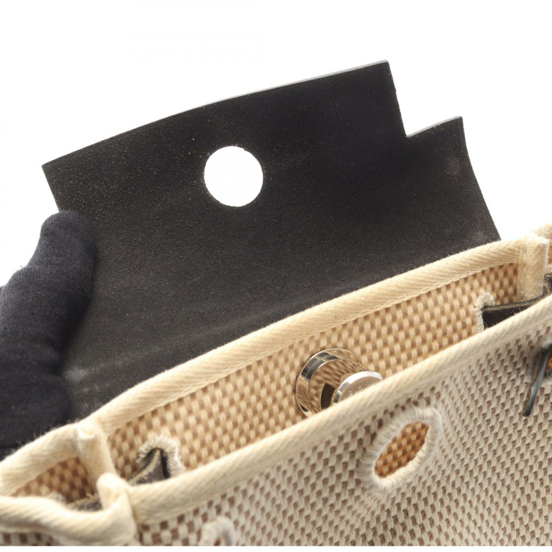 愛馬仕 Herbag TPM 肩挎包 H 041444CB 帆布 H Hunter 皮革 SHW-8