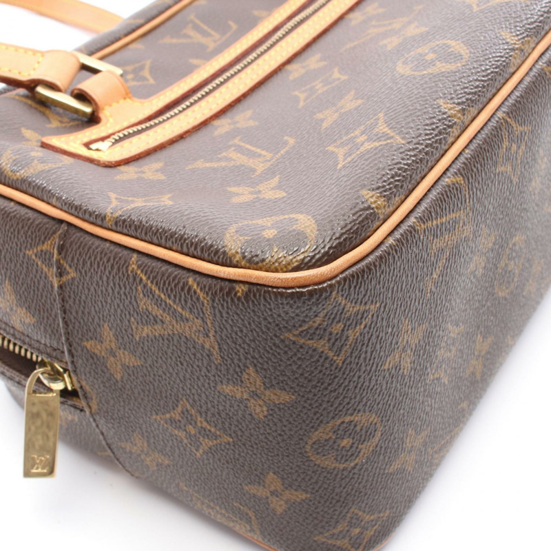 路易威登 Cite MM 肩背包 M51182 Monogram 帆布皮革棕色二手 LV-6