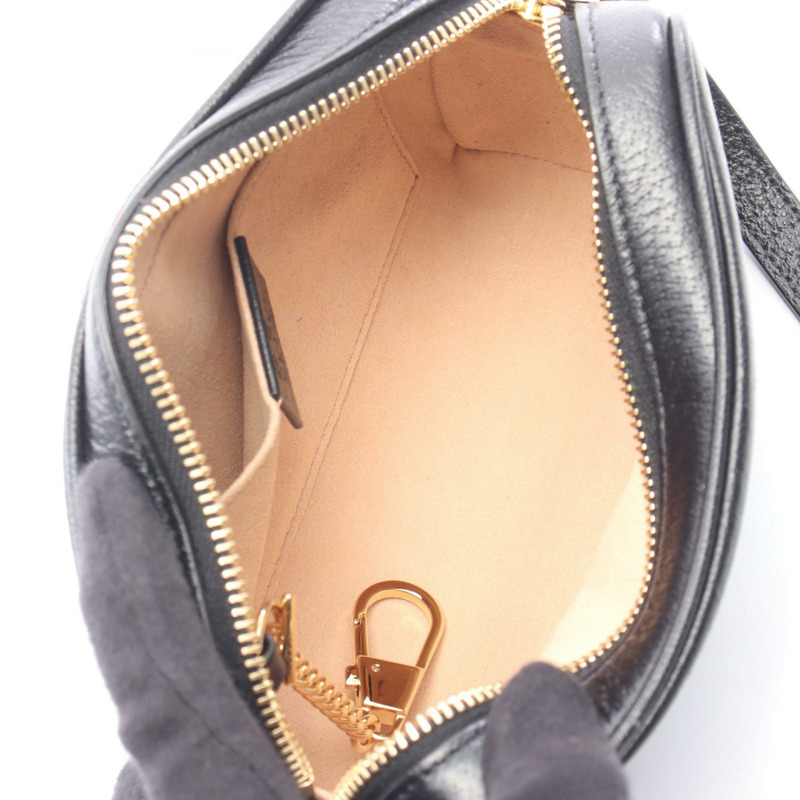 GUCCI Ophidia 斜背單肩包 719885 皮革 黑色 多色 二手 女士-2