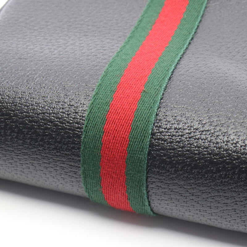 GUCCI Ophidia 斜背單肩包 719885 皮革 黑色 多色 二手 女士-5