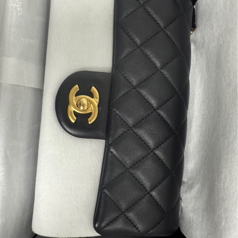 CHANEL 黑金球COCO20全新未拆封購於專櫃香奈兒黑金包香奈兒金球包限量-2