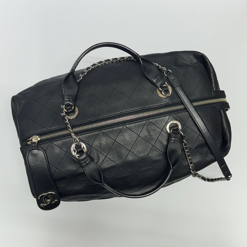 【極新🎁 超稀有】 Chanel 香奈兒 牛皮飯盒包 枕頭包（專櫃29.6萬）-14