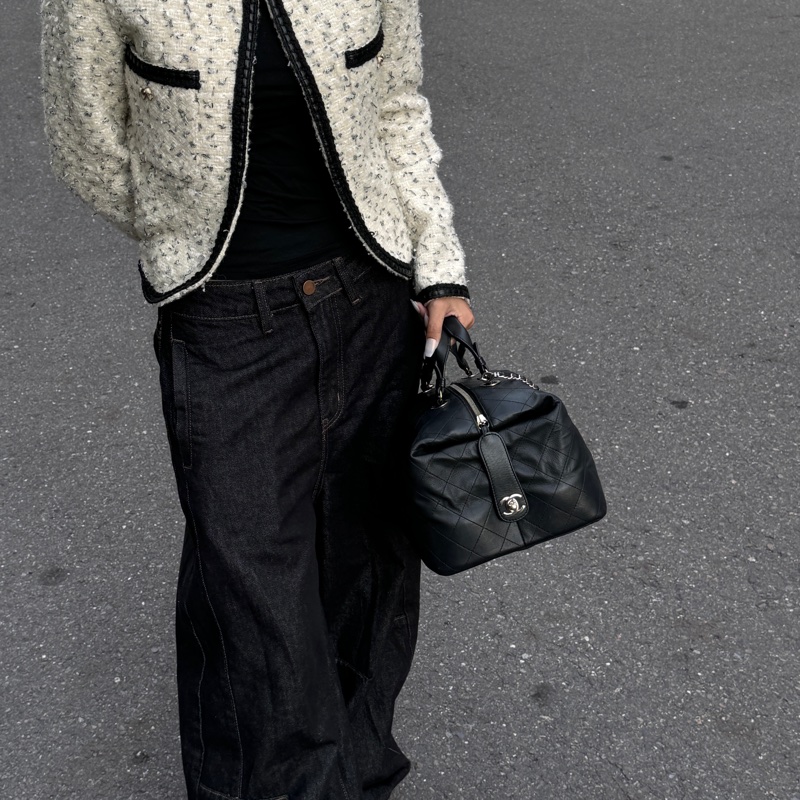 【極新🎁 超稀有】 Chanel 香奈兒 牛皮飯盒包 枕頭包（專櫃29.6萬）-22