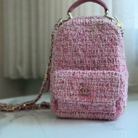 CHANEL 香奈兒迷你後背包 粉色款🩷🩷