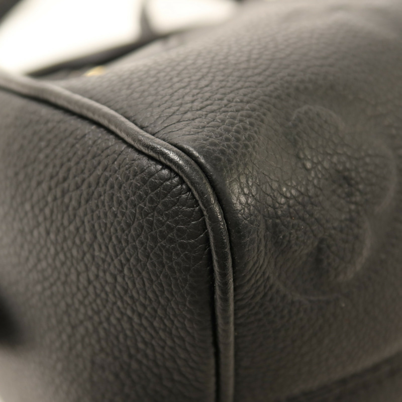 LOUIS VUITTON Monogram Empreinte Speedy Bandouliere 20金扣鏈帶手挽肩背兩用袋-10