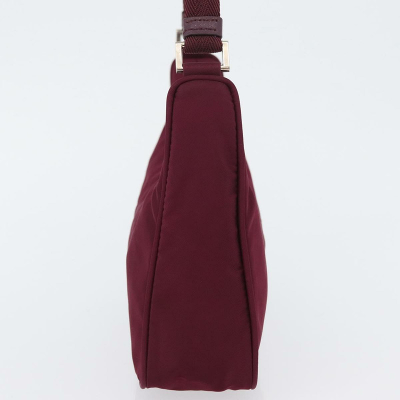 【日本直送】PRADA 尼龍紫色銀色手提包 Auth fm5137V-3