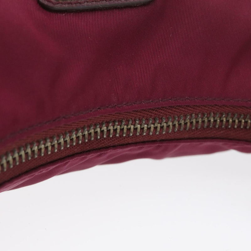 【日本直送】PRADA 尼龍紫色銀色手提包 Auth fm5137V-6