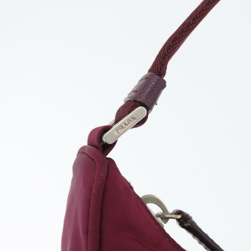 【日本直送】PRADA 尼龍紫色銀色手提包 Auth fm5137V-8