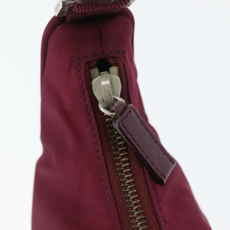 【日本直送】PRADA 尼龍紫色銀色手提包 Auth fm5137V-9