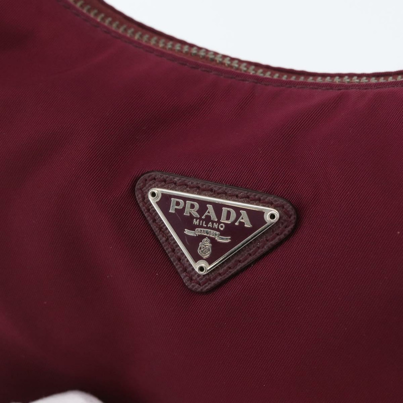 【日本直送】PRADA 尼龍紫色銀色手提包 Auth fm5137V-18