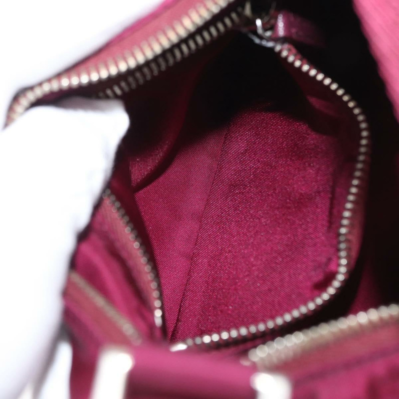 【日本直送】PRADA 尼龍紫色銀色手提包 Auth fm5137V-23