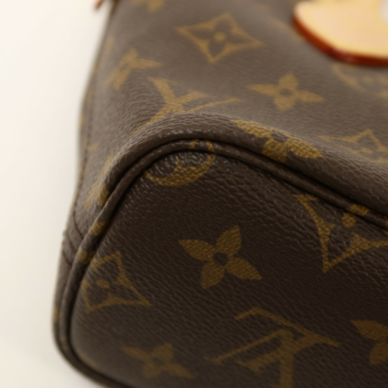 LOUIS VUITTON Monogram Neverfull BB金扣手挽肩背兩用袋-12