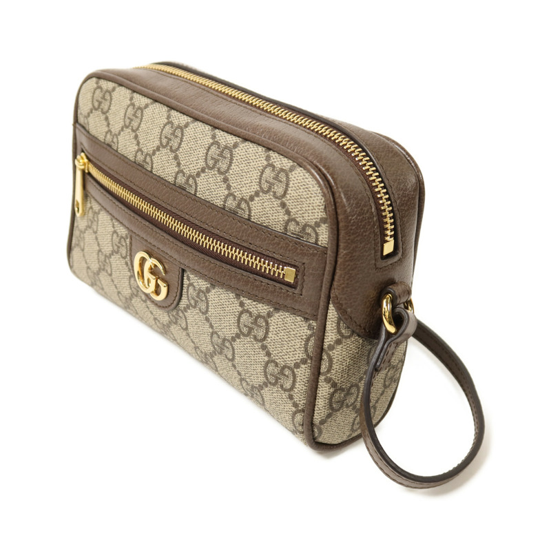 GUCCI 塗層帆布Ophidia Super Mini金扣肩背袋-2