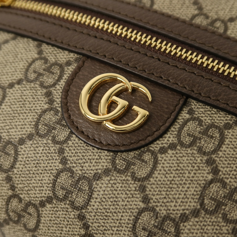 GUCCI 塗層帆布Ophidia Super Mini金扣肩背袋-9