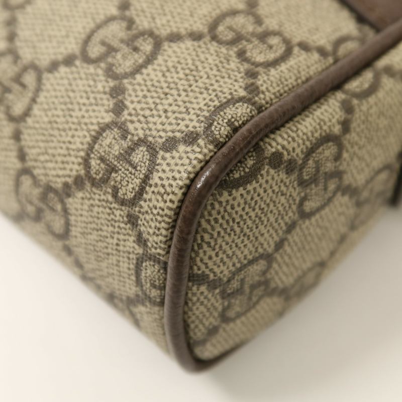 GUCCI 塗層帆布Ophidia Super Mini金扣肩背袋-11