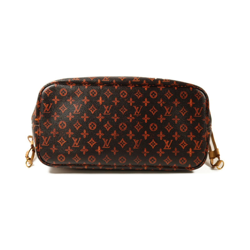 LOUIS VUITTON Catgram Neverfull MM金扣肩背袋-3