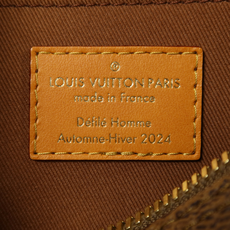 LOUIS VUITTON Monogram Dust Keepall Bandouliere 25金扣手挽肩背兩用袋-5