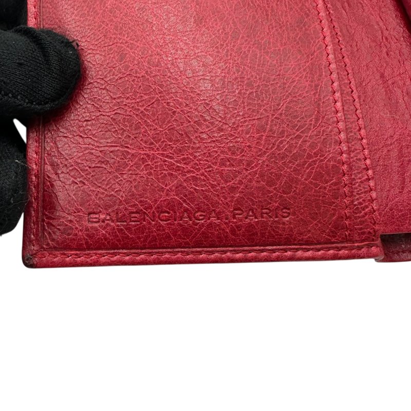 【美收精品】BALENCIAGA 紅色CITY皮夾 C-210【隔月月中將轉賣至日本 上架期限30天】-11