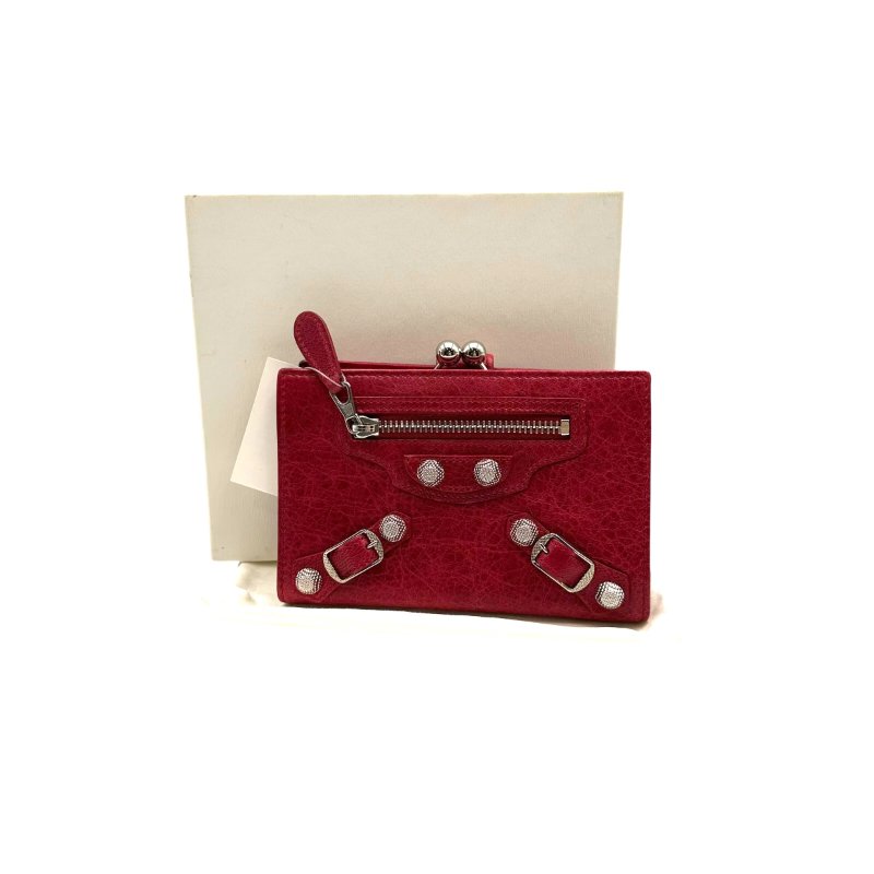 【美收精品】BALENCIAGA 紅色CITY皮夾 C-210【隔月月中將轉賣至日本 上架期限30天】-12