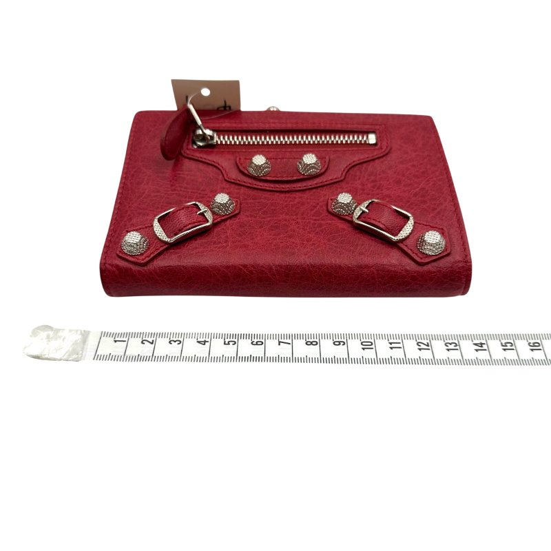 【美收精品】BALENCIAGA 紅色CITY皮夾 C-210【隔月月中將轉賣至日本 上架期限30天】-13