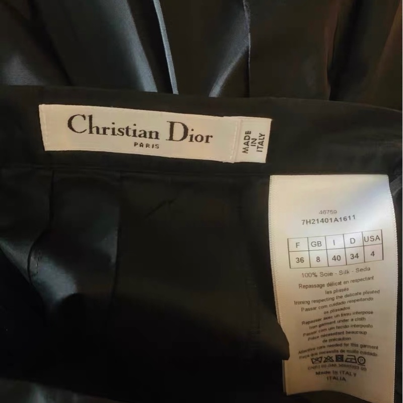 Dior真絲裙褲36碼-3