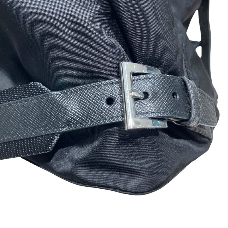 PRADA 普拉達 1BZ811 MEDIUM RE-NYLON BACKPACK 尼龍 後背包 黑色 銀釦-14