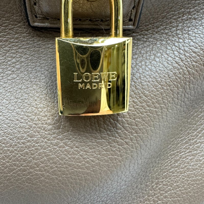 【美收精品】LOEWE 棕色手提包 C-208【隔月月中將轉賣至日本 上架期限30天】-11