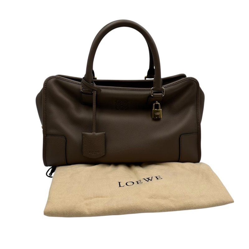 【美收精品】LOEWE 棕色手提包 C-208【隔月月中將轉賣至日本 上架期限30天】-15