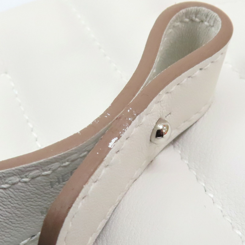 珍珠灰 Swift皮革In The Loop 腰包 胸包 B刻 銀扣【HERMES 愛馬仕】 H079223CK-17