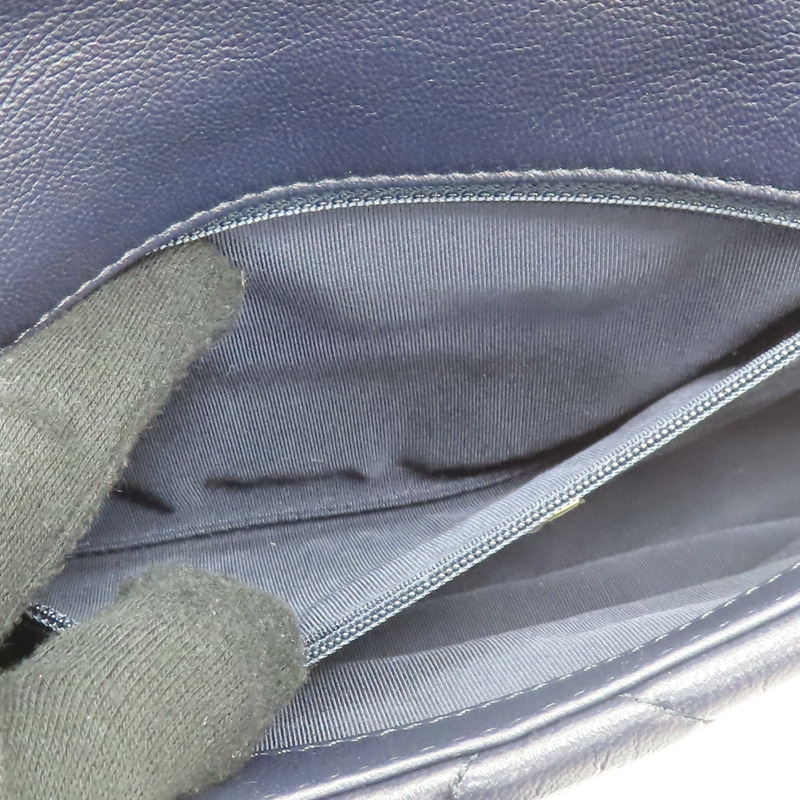 藍色羊皮 19 兩用包【CHANEL 香奈兒】 AS1160-5