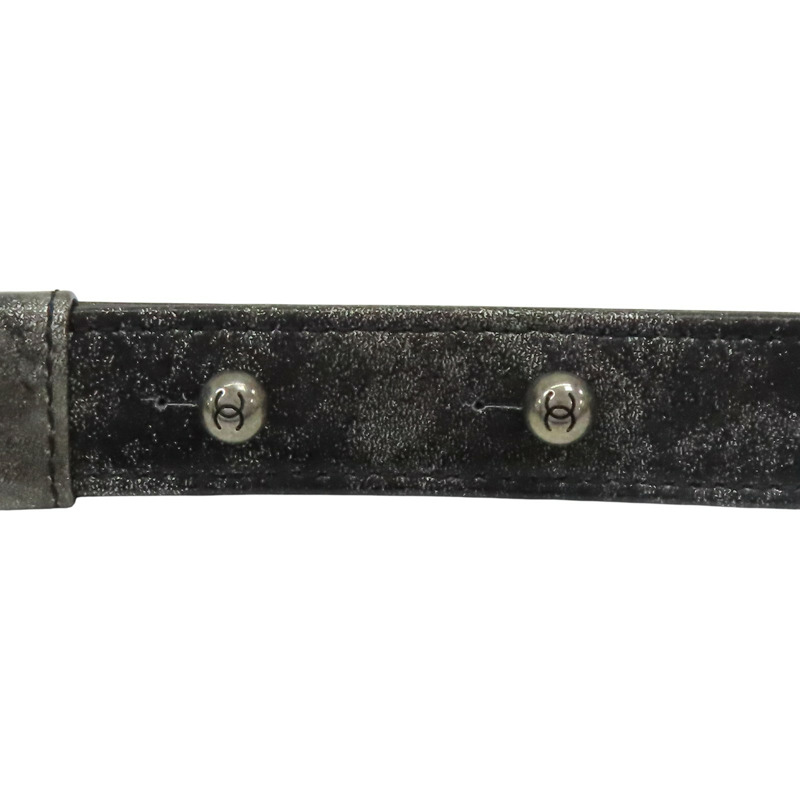 黑色 牛皮 銀色 印花 Boy 25 肩背包 銀扣【CHANEL 香奈兒】 A67086-16