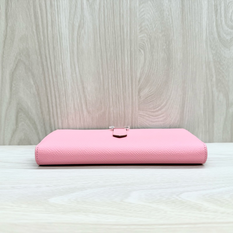 HERMES 1Q粉色銀釦Bearn-5