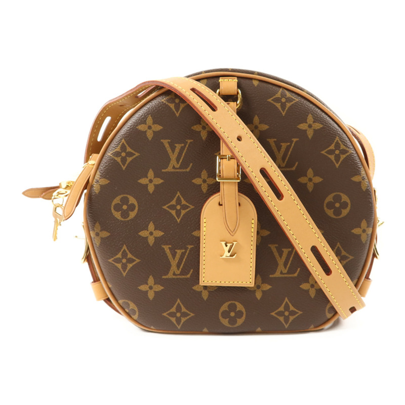 LOUIS VUITTON Monogram Boite Chapeau Souple MMBoite Chapeau Souple MM金扣肩背袋-0
