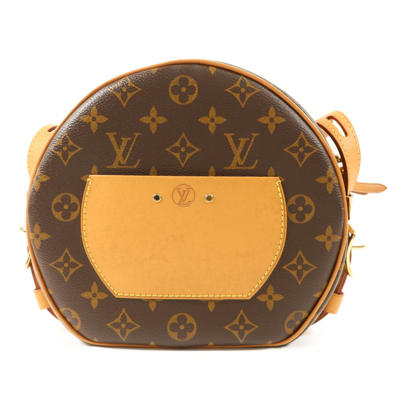 LOUIS VUITTON Monogram Boite Chapeau Souple MMBoite Chapeau Souple MM金扣肩背袋-1