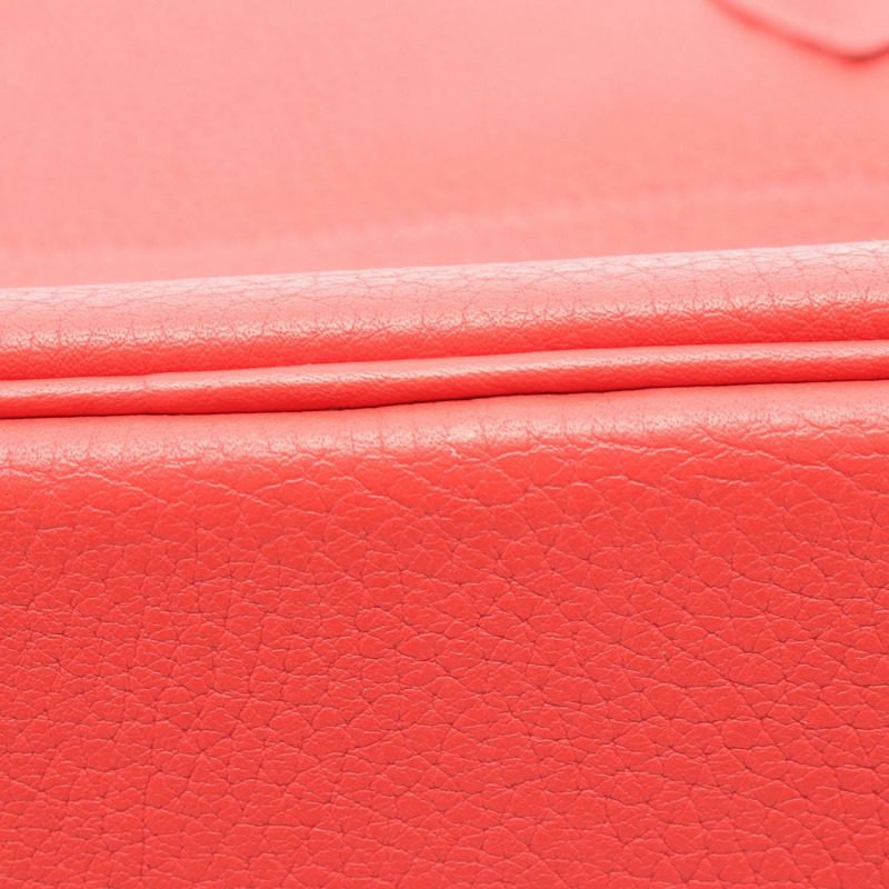 愛馬仕 Bolide 31 單肩手提包,Clemence 皮革,紅色玫瑰圖案,齋浦爾二手女款-6