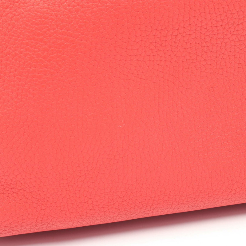 愛馬仕 Bolide 31 單肩手提包,Clemence 皮革,紅色玫瑰圖案,齋浦爾二手女款-9