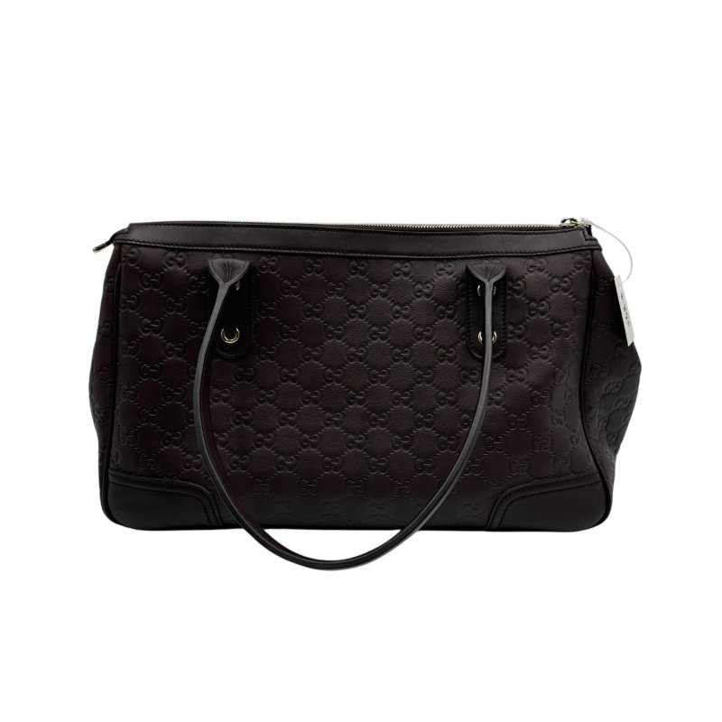 【美收精品】GUCCI 咖啡酒紅手提包 C-213【隔月月中將轉賣至日本 上架期限30天】-1