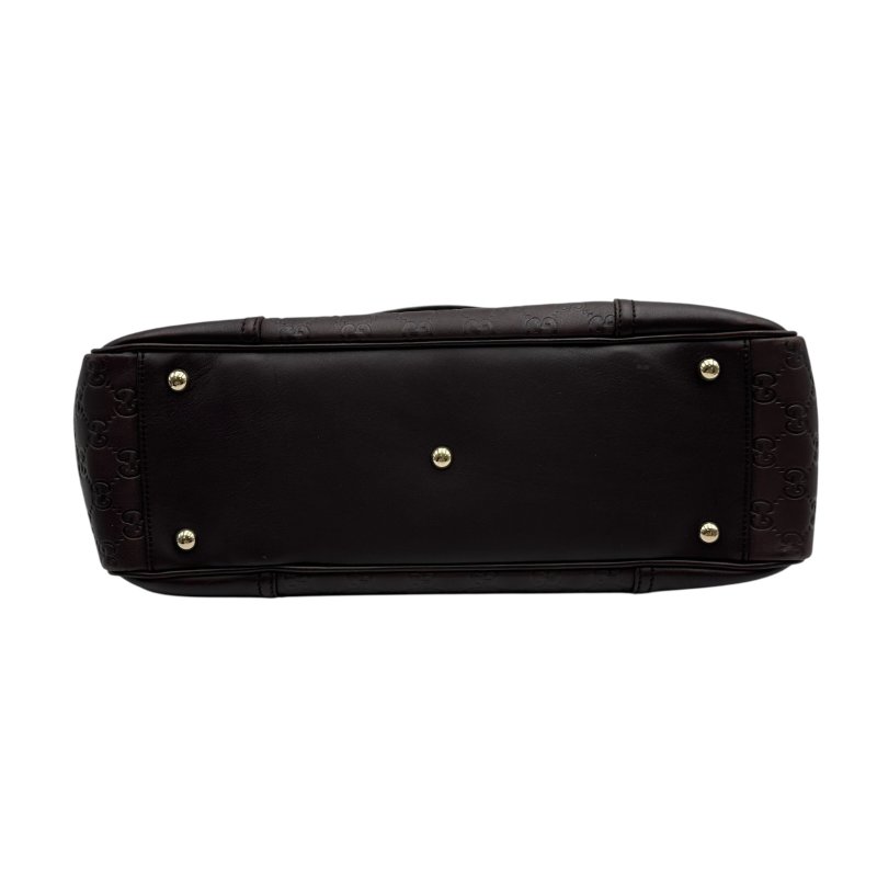 【美收精品】GUCCI 咖啡酒紅手提包 C-213【隔月月中將轉賣至日本 上架期限30天】-4