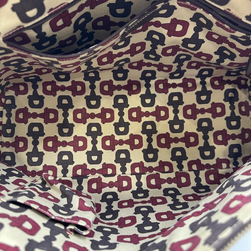 【美收精品】GUCCI 咖啡酒紅手提包 C-213【隔月月中將轉賣至日本 上架期限30天】-11