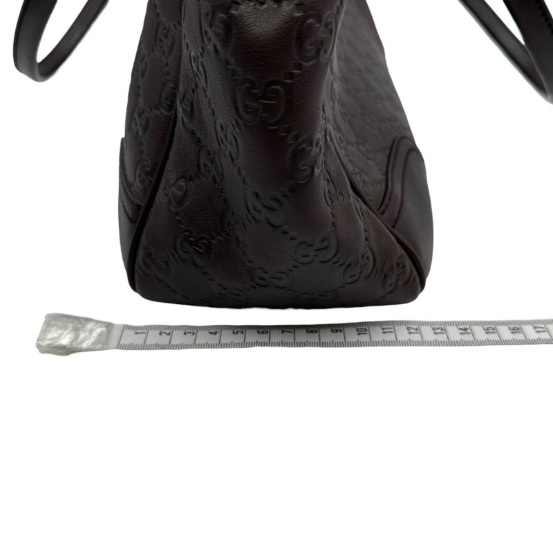 【美收精品】GUCCI 咖啡酒紅手提包 C-213【隔月月中將轉賣至日本 上架期限30天】-14