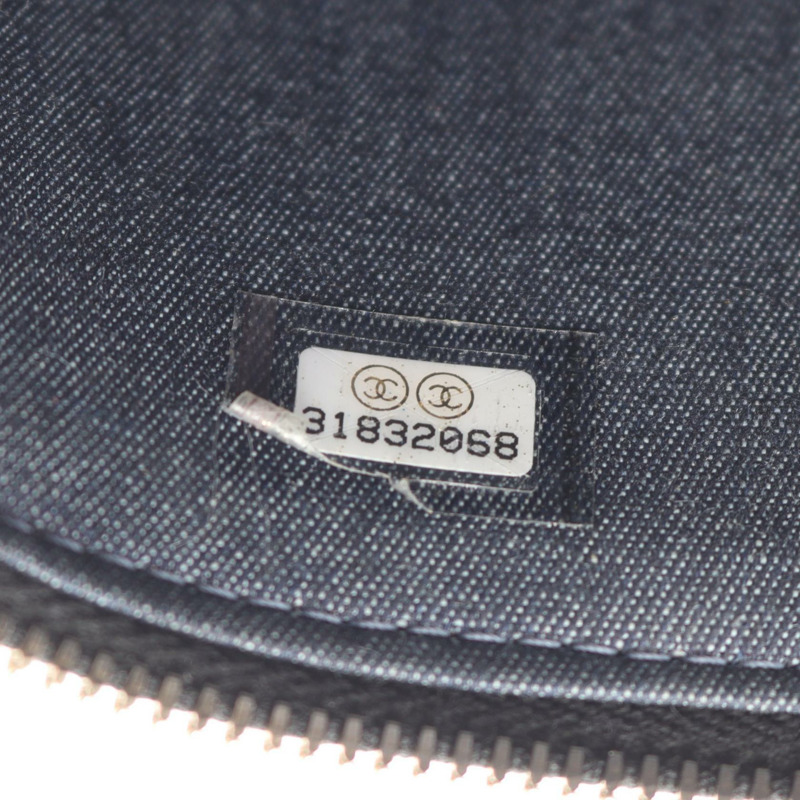 香奈兒 (CHANEL) Matelasse 絎縫鏈條斜挎包,羊皮材質,黑色,二手,金色五金-4