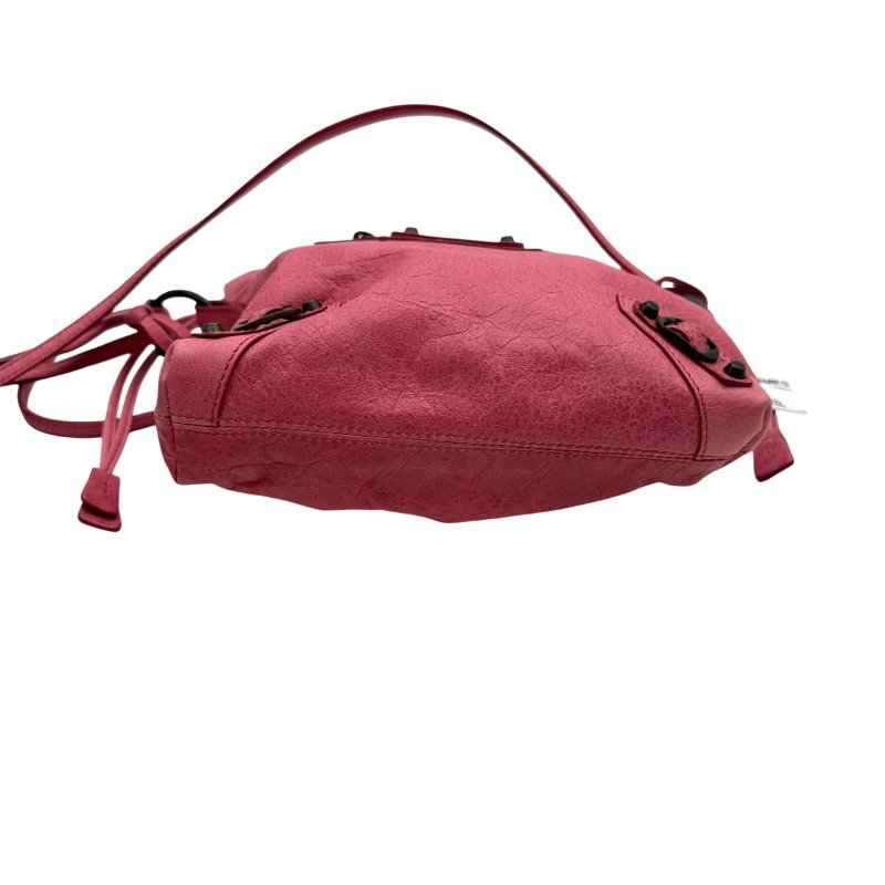 【美收精品】BALENCIAGA 粉色CITY肩背包 C-215【隔月月中將轉賣至日本 上架期限30天】-4