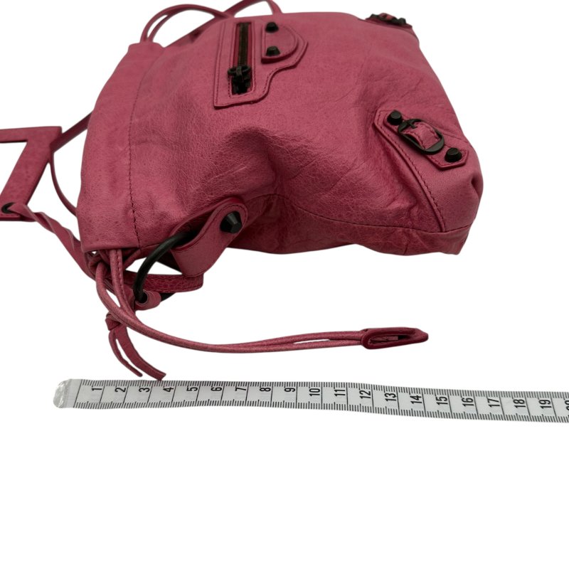 【美收精品】BALENCIAGA 粉色CITY肩背包 C-215【隔月月中將轉賣至日本 上架期限30天】-10