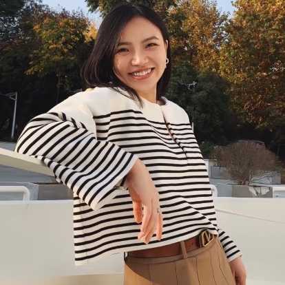 ❤️CELINE 條紋針織上衣 明星同款-1