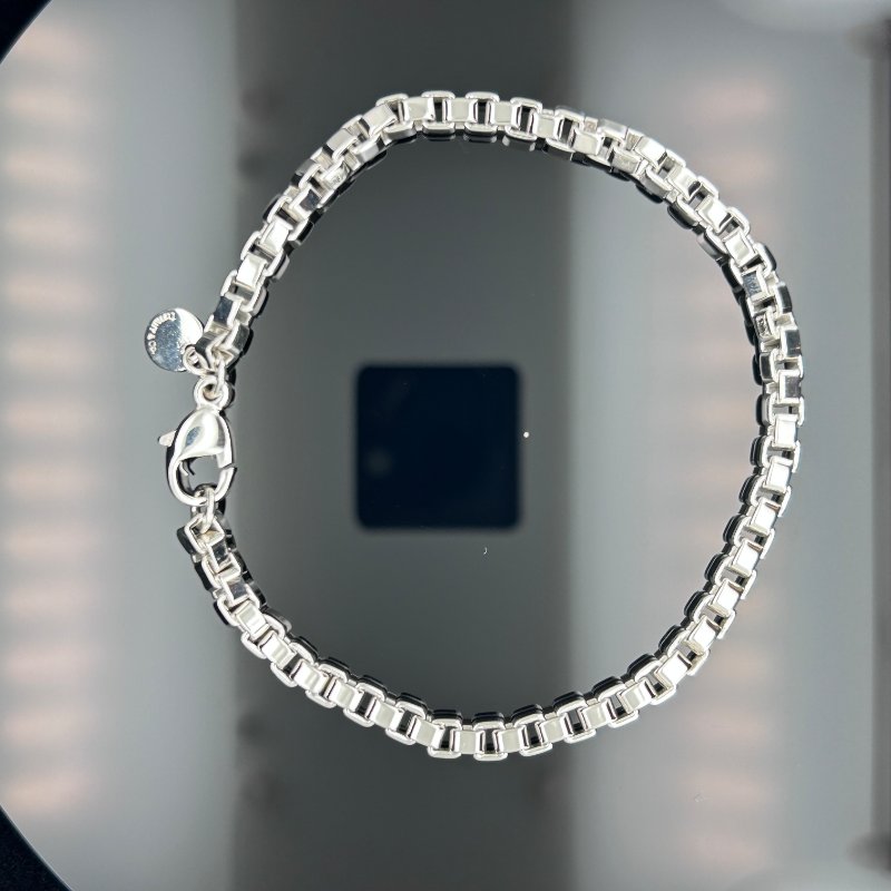TIFFANY純銀威尼斯手鍊-0